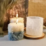 3D Love Rose Pillar Candle Mould | Silicone Candle Mold for DIY Wax