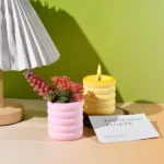 Coiled Candles and Planters Mould – DIY Spiral Candle Mould