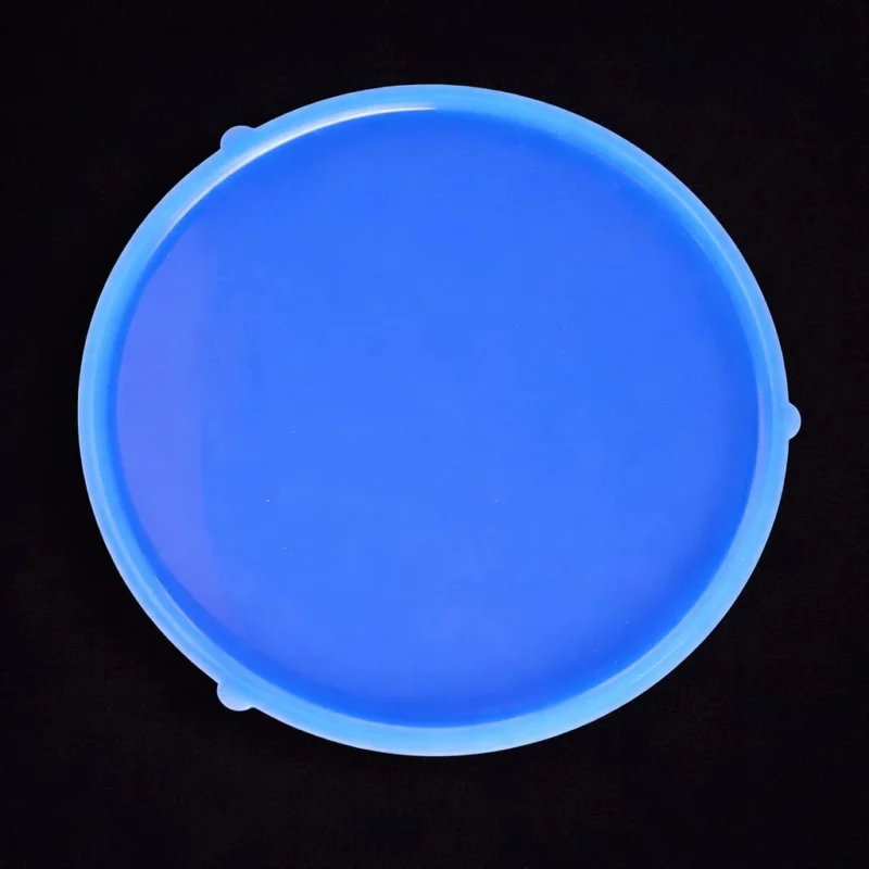 4 Inch Plain Round Silicone Mould for Resin Art