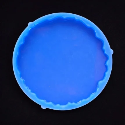 5 Inch Agate Round Silicone Mould for Resin Art