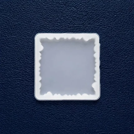 2" Square Shape Agate Silicone Mould | Mini Resin Coaster