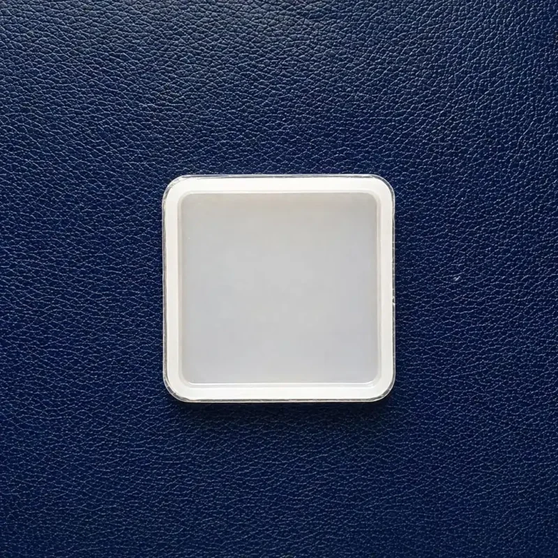 2" Square Plain Silicone Mould | Mini Resin Coaster & Craft Casting Mould