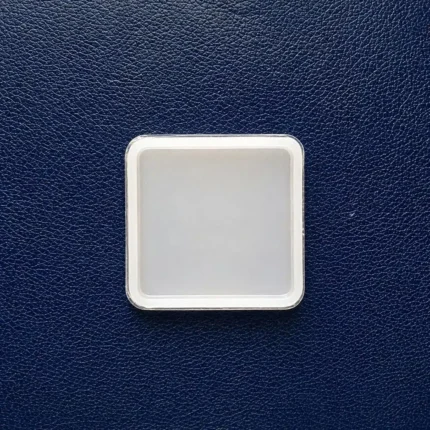 3 Inch Square Plain Silicone Mould For Resin Art