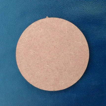 4 Inch Round MDF Coasters for Art & Craft | Premium MDF Base for DIY, Resin Art