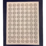 Bhai Embossed Gold Sticker Sheet – Decorative Raksha Bandhan Stickers for Cards