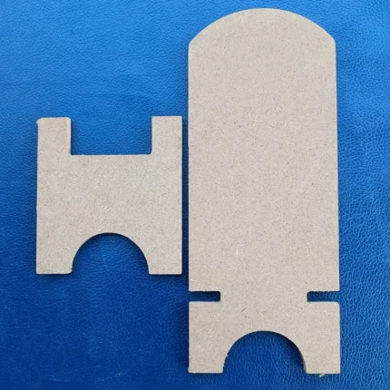 MDF Mobile Stand for Resin Art | Premium Wooden Phone Holder Base for DIY Craft