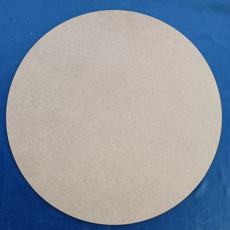 10.5" Round MDF Board for Art & Craft | Premium Wooden Base for DIY & Resin Art