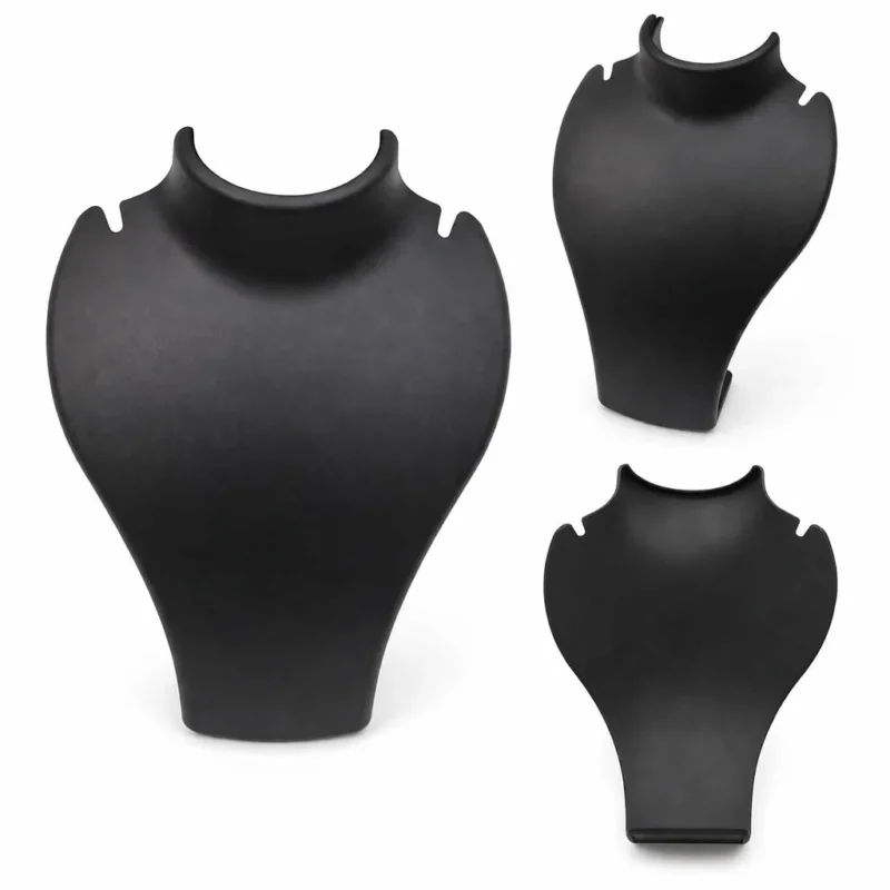 Plastic Jewelry Display Necklace Stand – Elegant Organizer for Showroom & Home Use