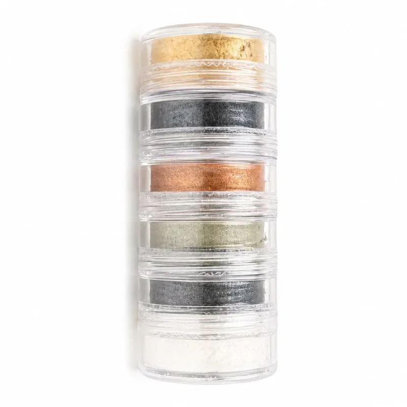 Mica Powder Set (Pack of 6) for Resin Art – Shimmer Pigment Kit for DIY Crafts Epoxy