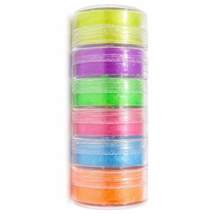 Mica Powder Set (Pack of 6) for Resin Art – Shimmer Pigment Kit for DIY Crafts Epoxy