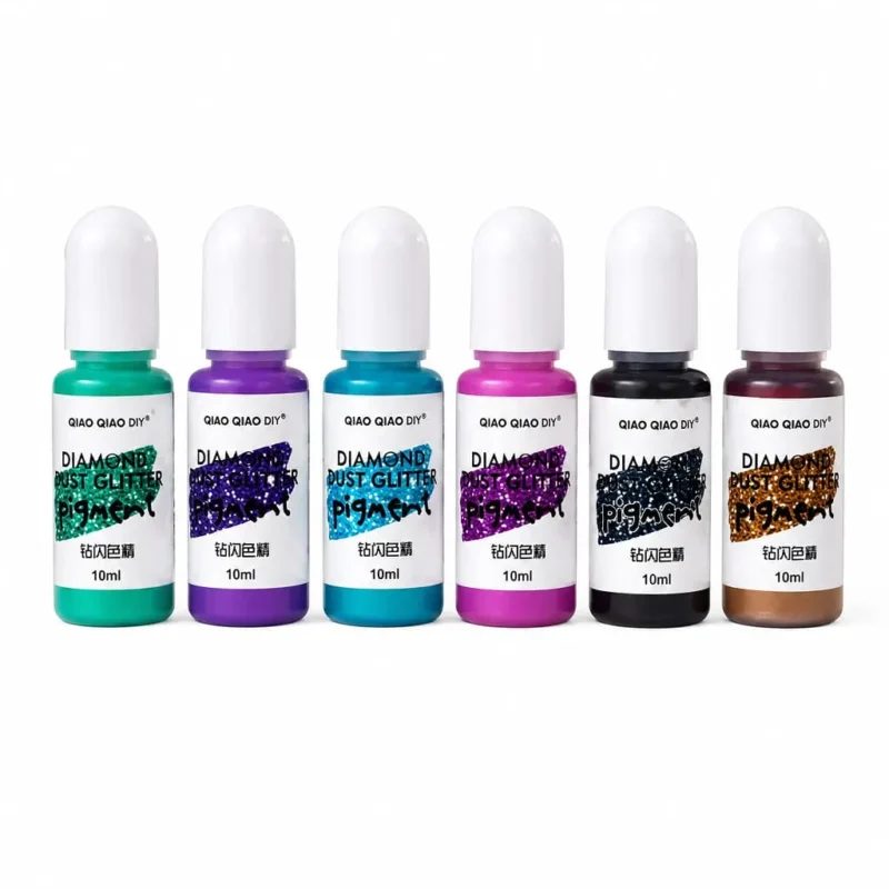 Diamond Dust Glitter Pigment Set D for Resin Art