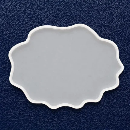 5 Inch Oval Agate Silicone Mould | Resin Coaster & Tray Mould
