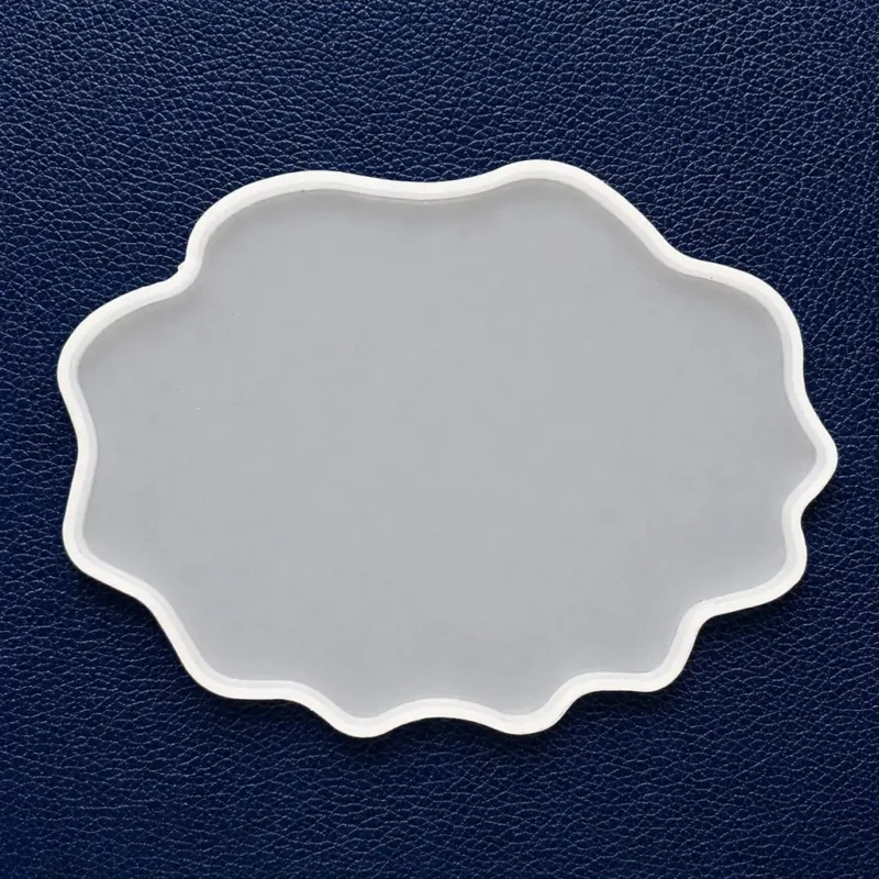 5 Inch Oval Agate Silicone Mould | Resin Coaster & Tray Mould
