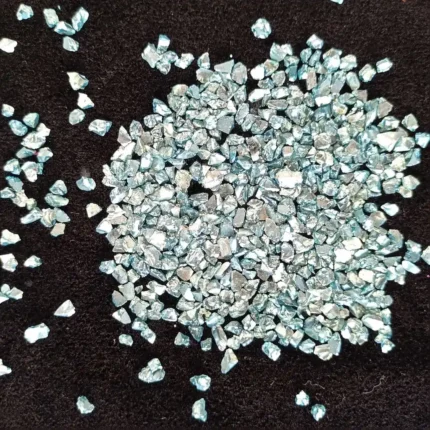 Cyan Shade Granules for Resin Art – Premium Metallic Epoxy Craft Powder for DIY Projects