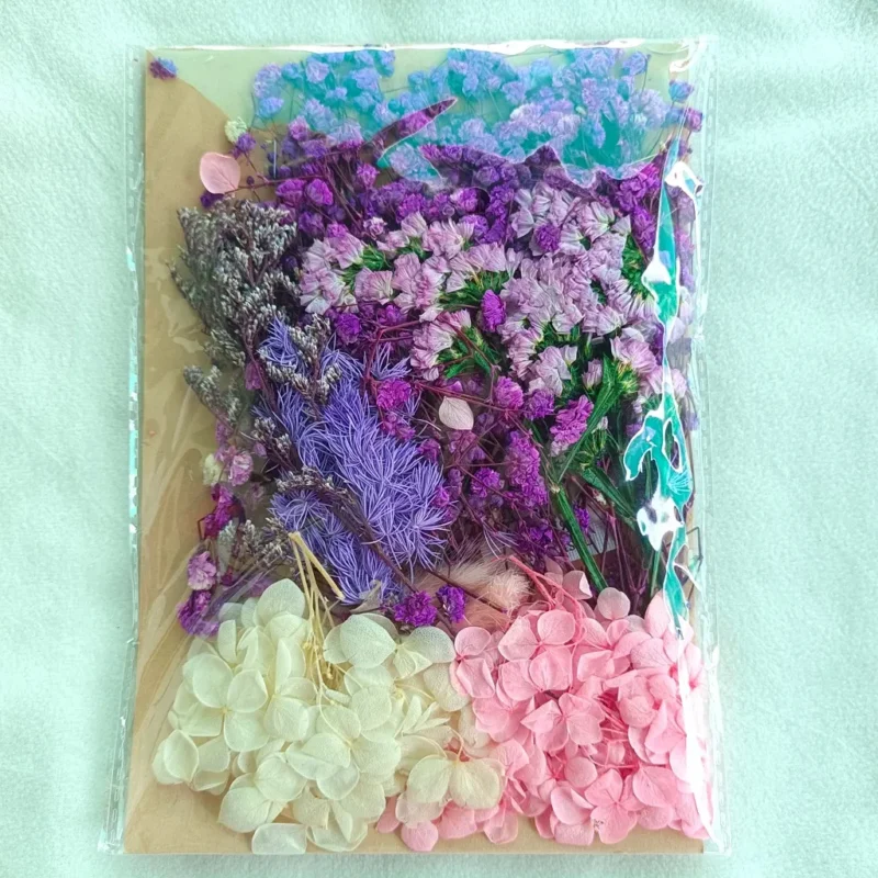 Purple Dry Flower Packet for Resin Art