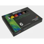 Brustro Artists Acrylic Colour Paint Set of 6 Fluorescent Colours x 12ml Tubes
