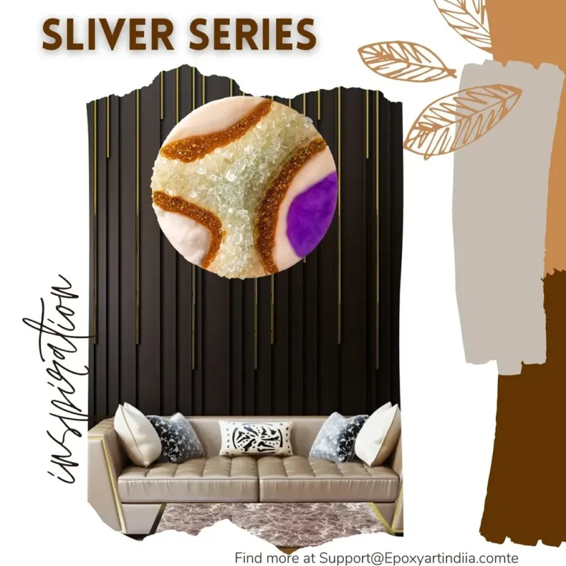 Silver Series – Crystal Geode Wall Décor