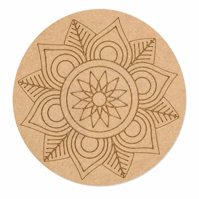 Pre-Marked MDF Bases for Lippan Art |
