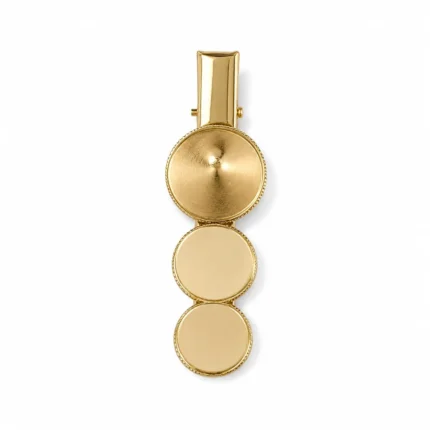 Hair Clip for Resin Art – Blank Metal Base Hair Clip