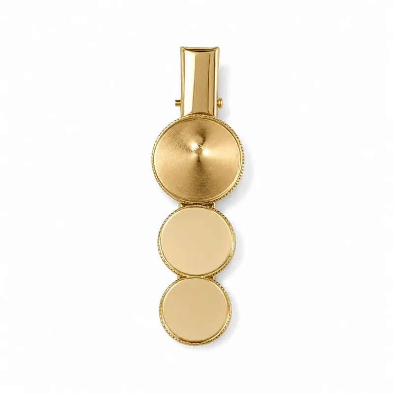 Hair Clip for Resin Art – Blank Metal Base Hair Clip