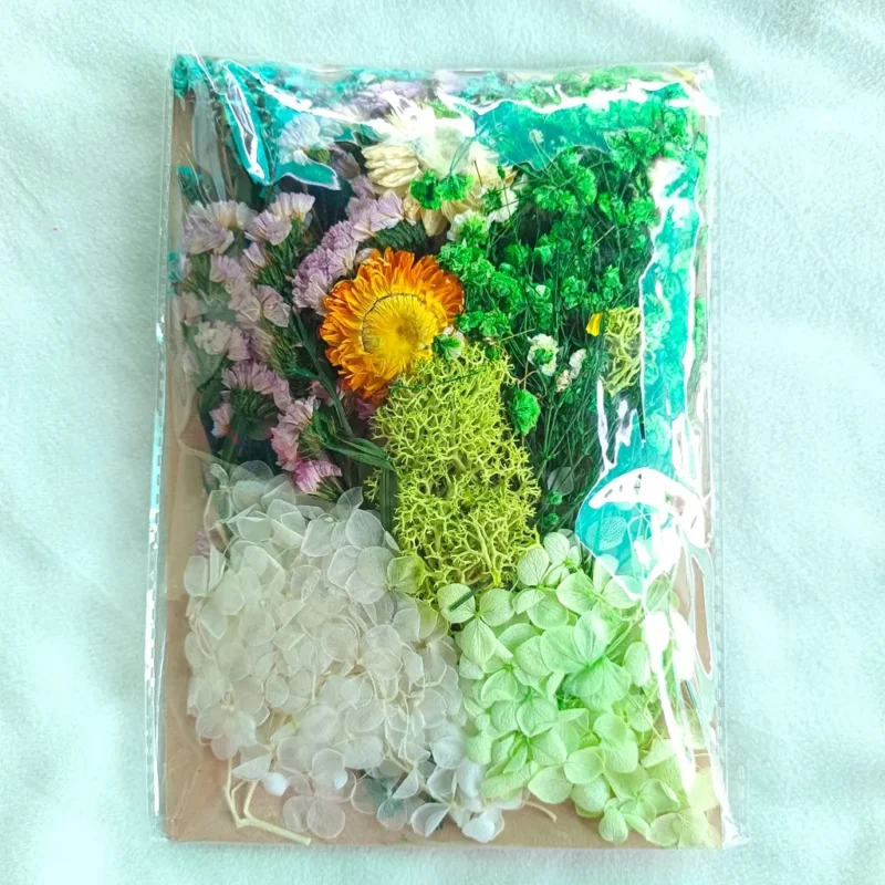 Pink Dry Flower Packet for Resin Art