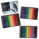 Brustro Artists Watercolour Pencils | Set of 72 Colors in Elegant tin Box |4mm Leads