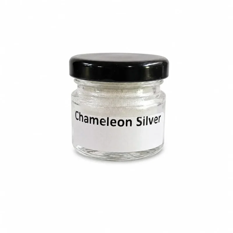 Premium Chameleon Silver Powder Pigment for Resin Art