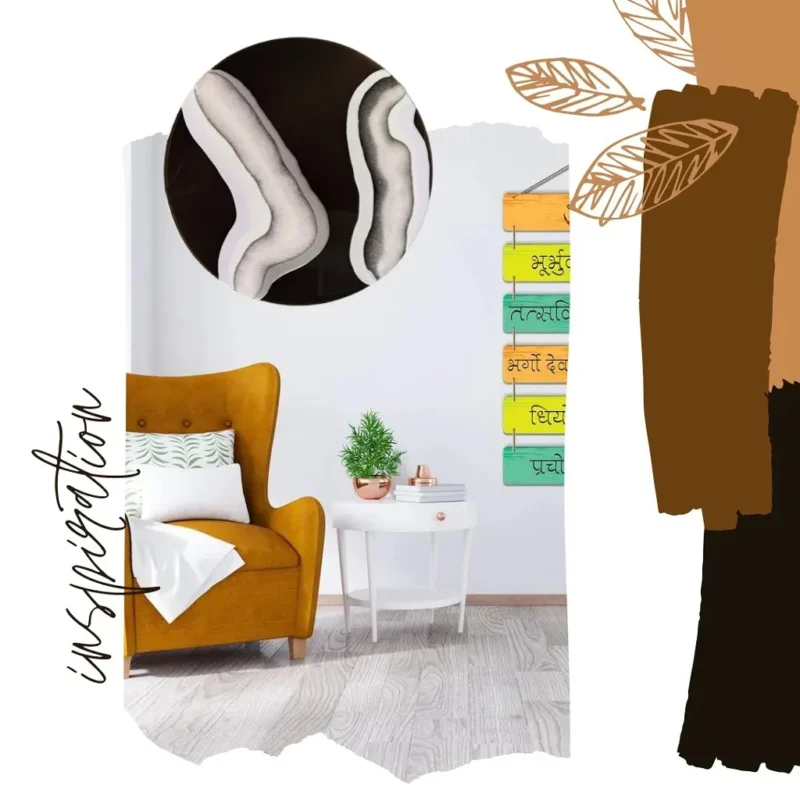 Silver Series – Monochrome Geode Resin Wall Décor