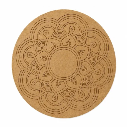 Pre-Marked MDF Bases for Lippan Art | Wooden Craft Boards
