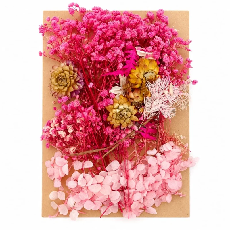 Light Pink Dry Flower Packet for Resin Art