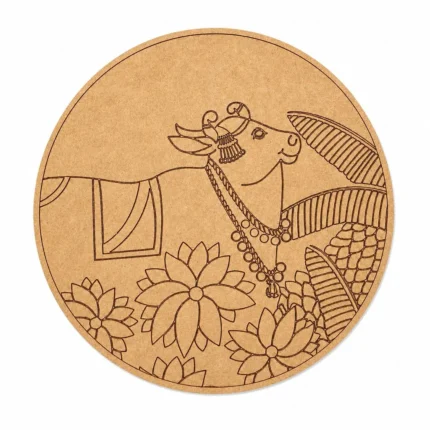 Pre-Marked MDF Bases for Lippan Art | Wooden Craft Boards