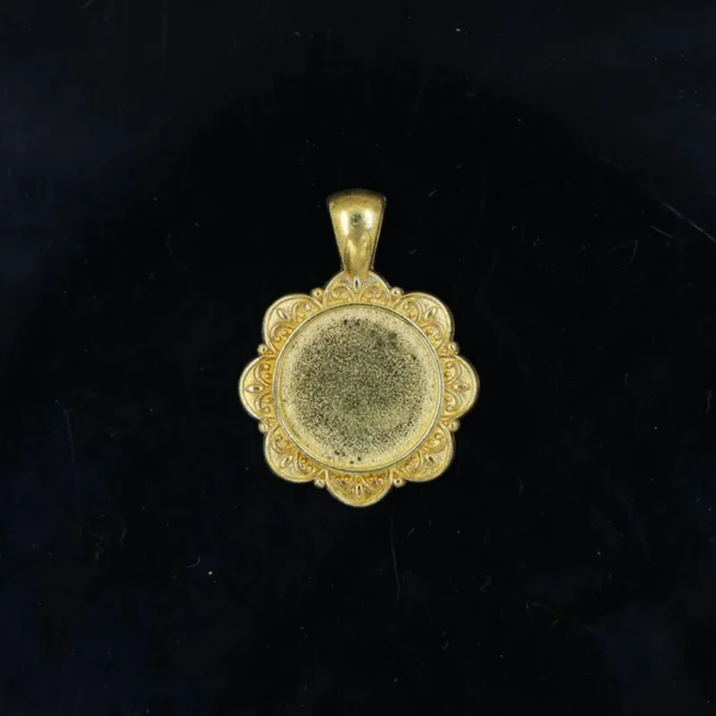 Pendant Base Set of 5 for Resin Art, UV Resin Jewelry Making & DIY Crafts