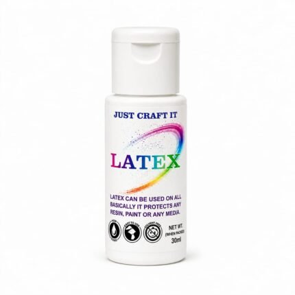 Premium Liquid Latex 30ml – Flexible Rubber Coating for Crafts