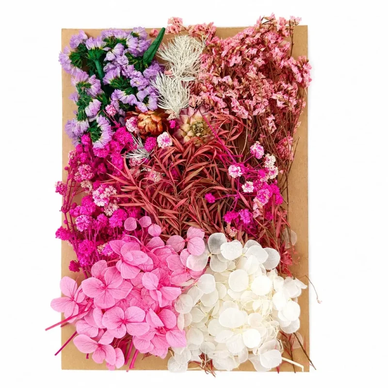 Light Pink Dry Flower Packet for Resin Art