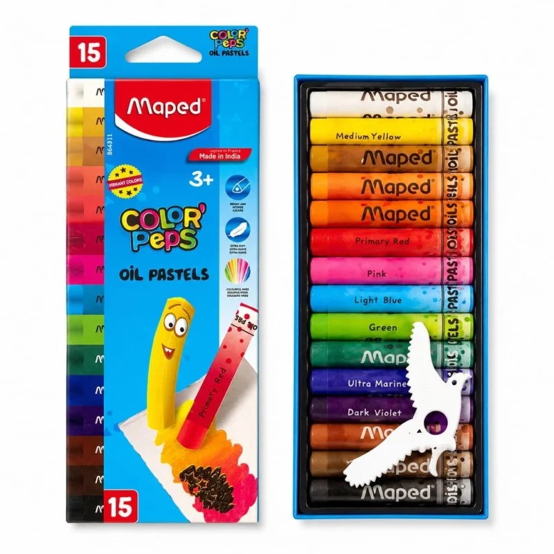 Maped Color’Peps Oil Pastels Set of 15