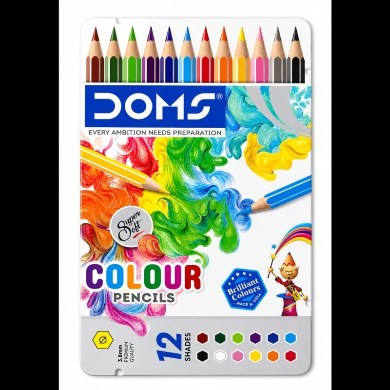 DOMS Colour Pencils 12 Shades