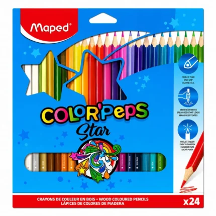 Maped Color'Peps Star Colour Pencils X 24