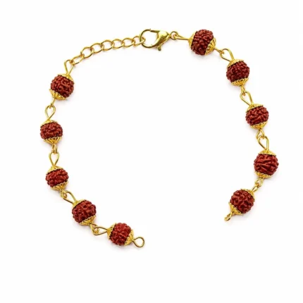 Rudraksha Beaded Bracelet