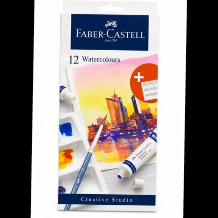 Faber-Castell Set of 12 Watercolour Tubes 9ml
