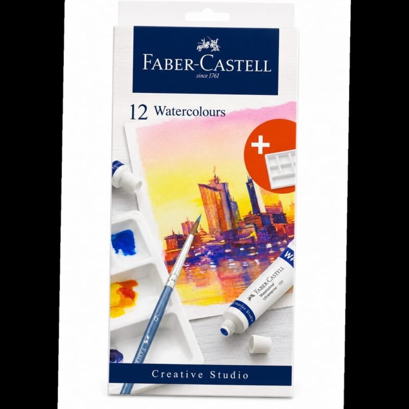 Faber-Castell Set of 12 Watercolour Tubes 9ml