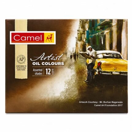 Camel Artist Oil Colours Assorted Shades 12 x 20ml
