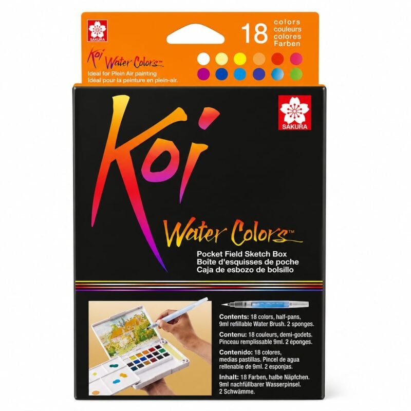 Sakura Koi Water Colors 18 Colours