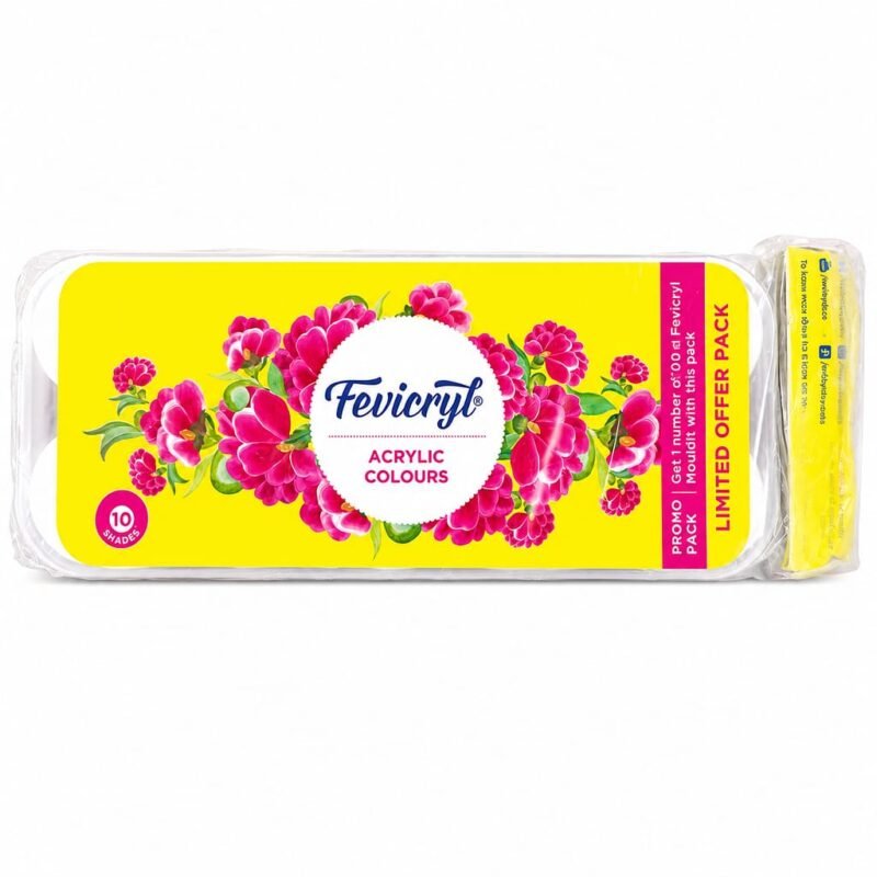 Fevicryl Acrylic Colours Set of 10