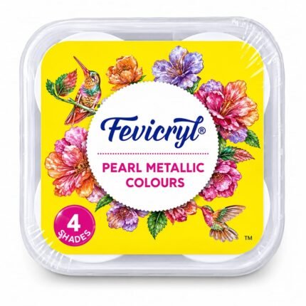 Fevicryl Pearl Metallic Acrylic Colours Set of 4