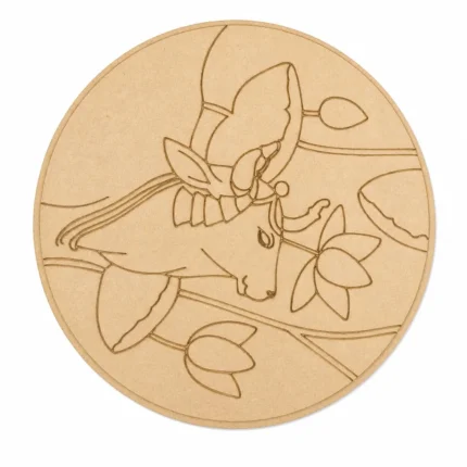 Pre-Marked MDF Bases for Lippan Art | Wooden Craft Boards