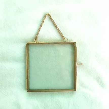 4 Inch Vintage Metal Frame | Antique Style Mini Photo Frame