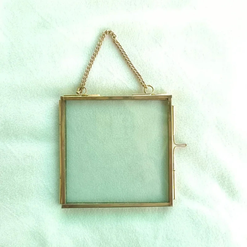 4 Inch Vintage Metal Frame | Antique Style Mini Photo Frame