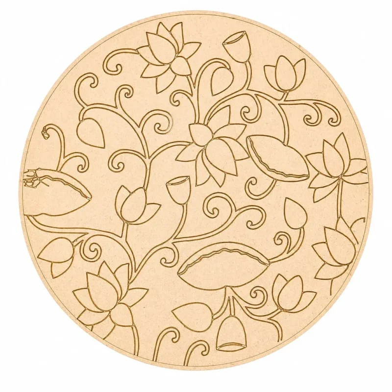 Pre-Marked MDF Bases for Lippan Art | Craft Boards