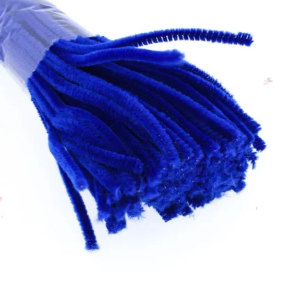 Royal Blue Craft Pipe Cleaners – Pack of 100