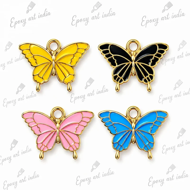 Butterfly Charms for Jewelry Making (Set of 3)
